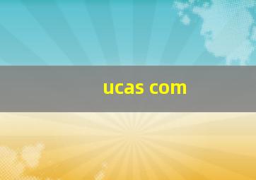 ucas com